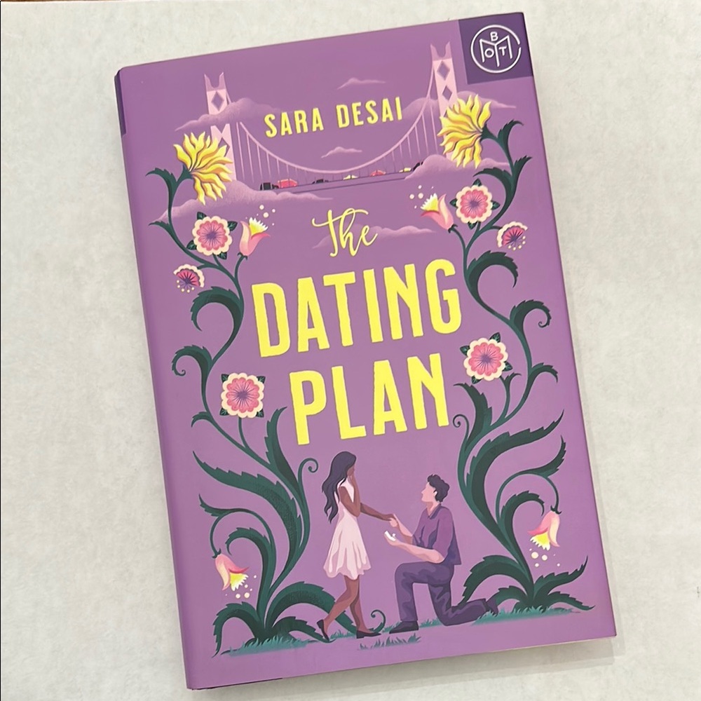 The Dating Plan by Sara Desai BOTM Hardcover Book
